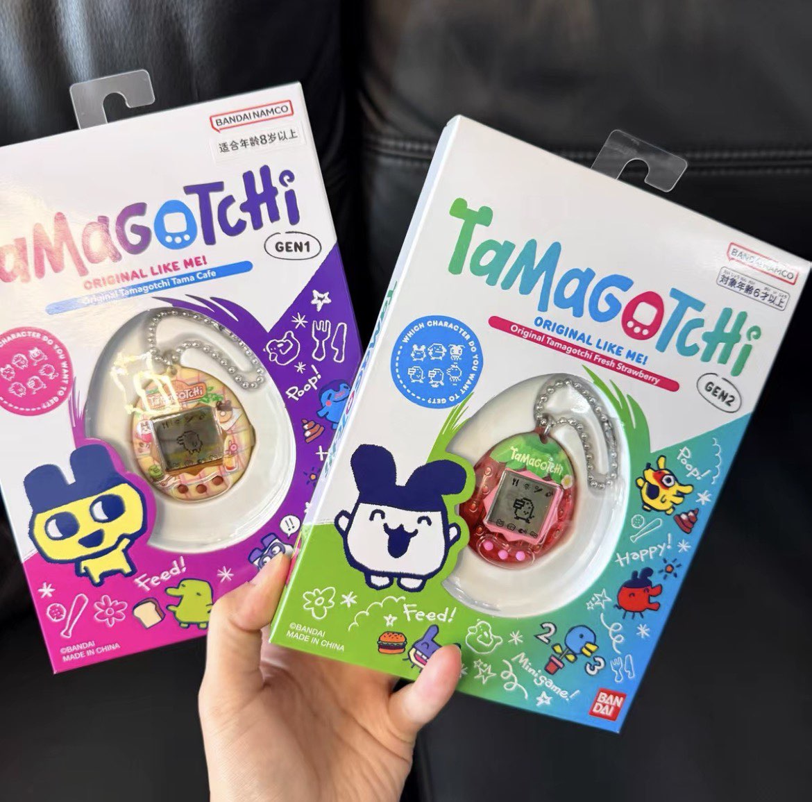 Bandai Model Tamagotchi - Bandai Tamagotchi Connection V3 ของเล่นอิเล็กทรอนิกส์สัตว์เลี้ยงเสมือนจริงแบบโต้ตอบพร้อมมินิเกม 10