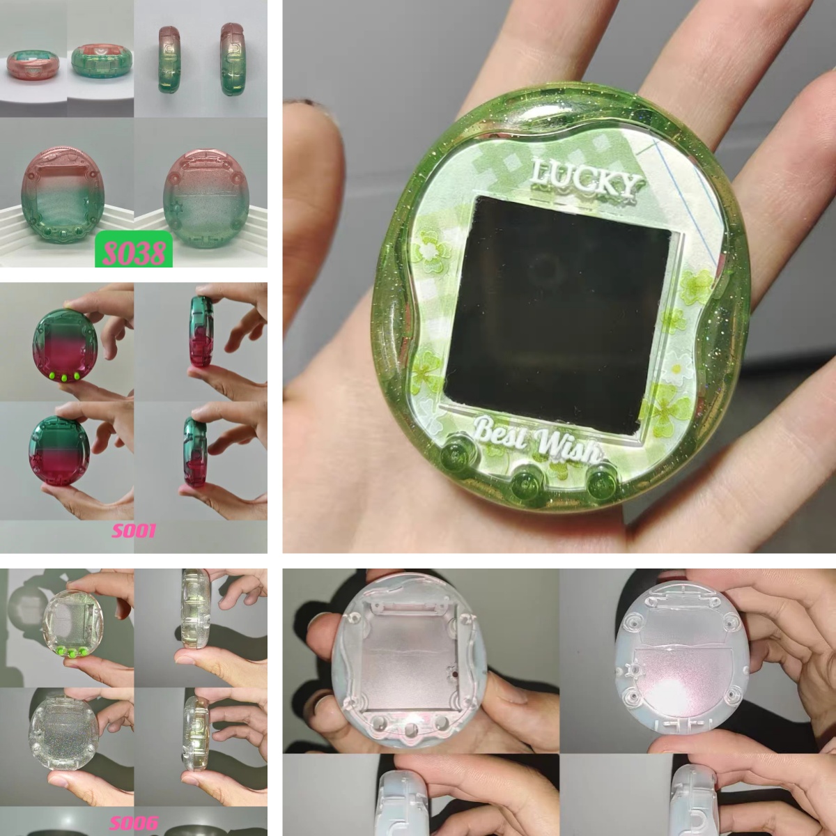 Bandai Model Tamagotchi - เคสเปลี่ยนทดแทนแท้ใหม่สำหรับ Bandai Tamagotchi Uni และเปลี่ยนเคส Tamagotchi