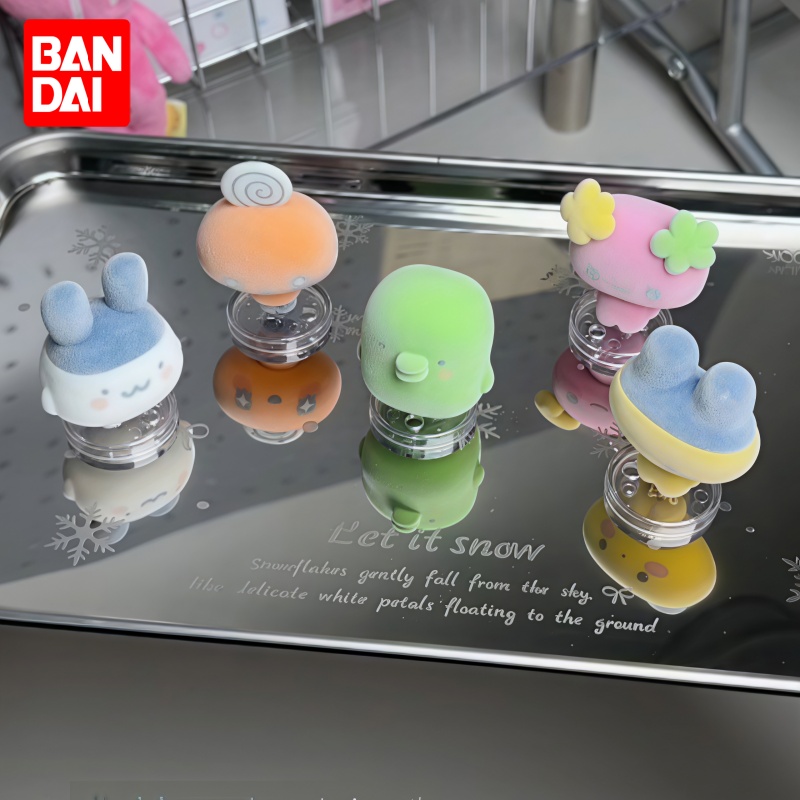 Bandai Model Tamagotchi - ตุ๊กตาแทมโกตชิ แบนได ของแท้ รุ่นฟล็อกกิ้ง สไตล์ไข่บิด คุชิแพตชิ
