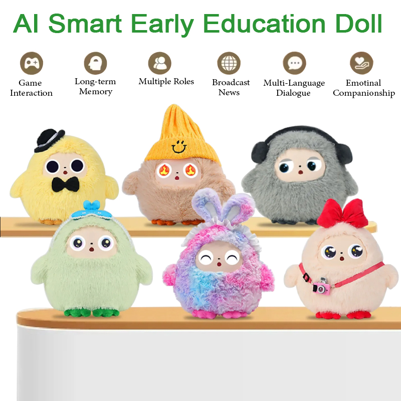 Kids Education App Free - ตุ๊กตา AI อัจฉริยะเพื่อการศึกษาปฐมวัย พร้อมระบบควบคุมด้วยเสียงและดวงตา LED ควบคุมผ่านแอป