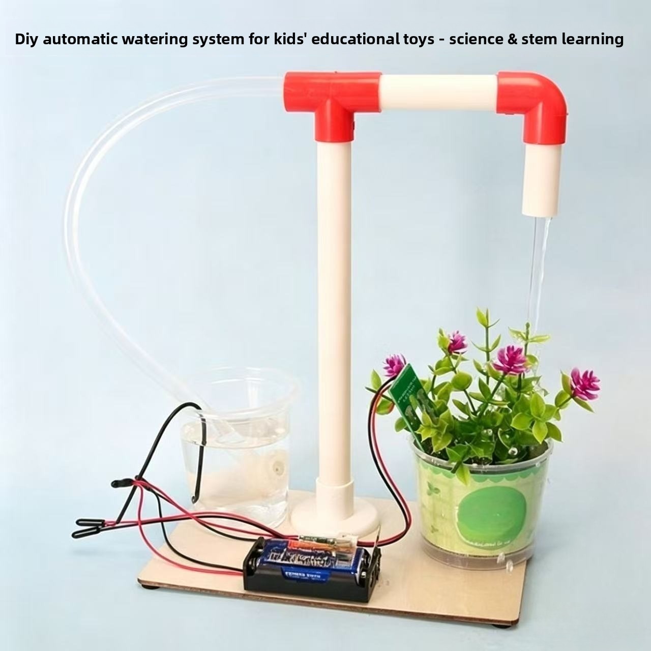 Kids Education System - ชุดอุปกรณ์ทดลองวิทยาศาสตร์ STEM สำหรับเด็ก ระบบรดน้ำต้นไม้อัตโนมัติ DIY ประกอบเอง