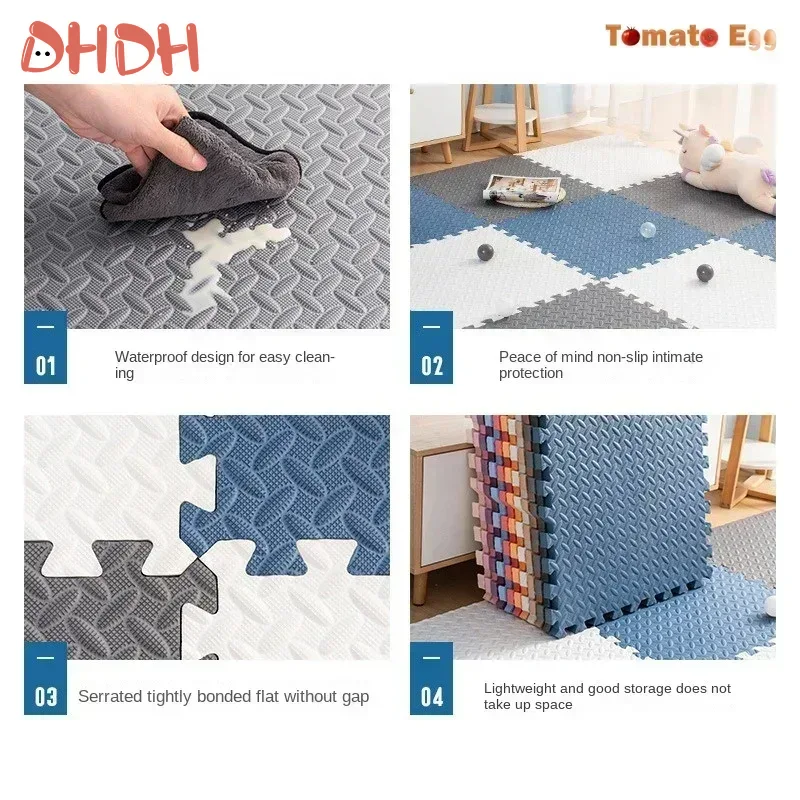 แผ่นรองคลานเด็กแบบหนาพิเศษ 2.5 - Kids Educational Mat บทวิจารณ์และราคา