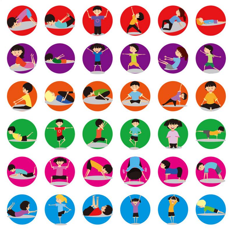 ลูกเต๋าออกกําลังกายสําหรับการอ - Kids Yoga Education บทวิจารณ์และราคา
