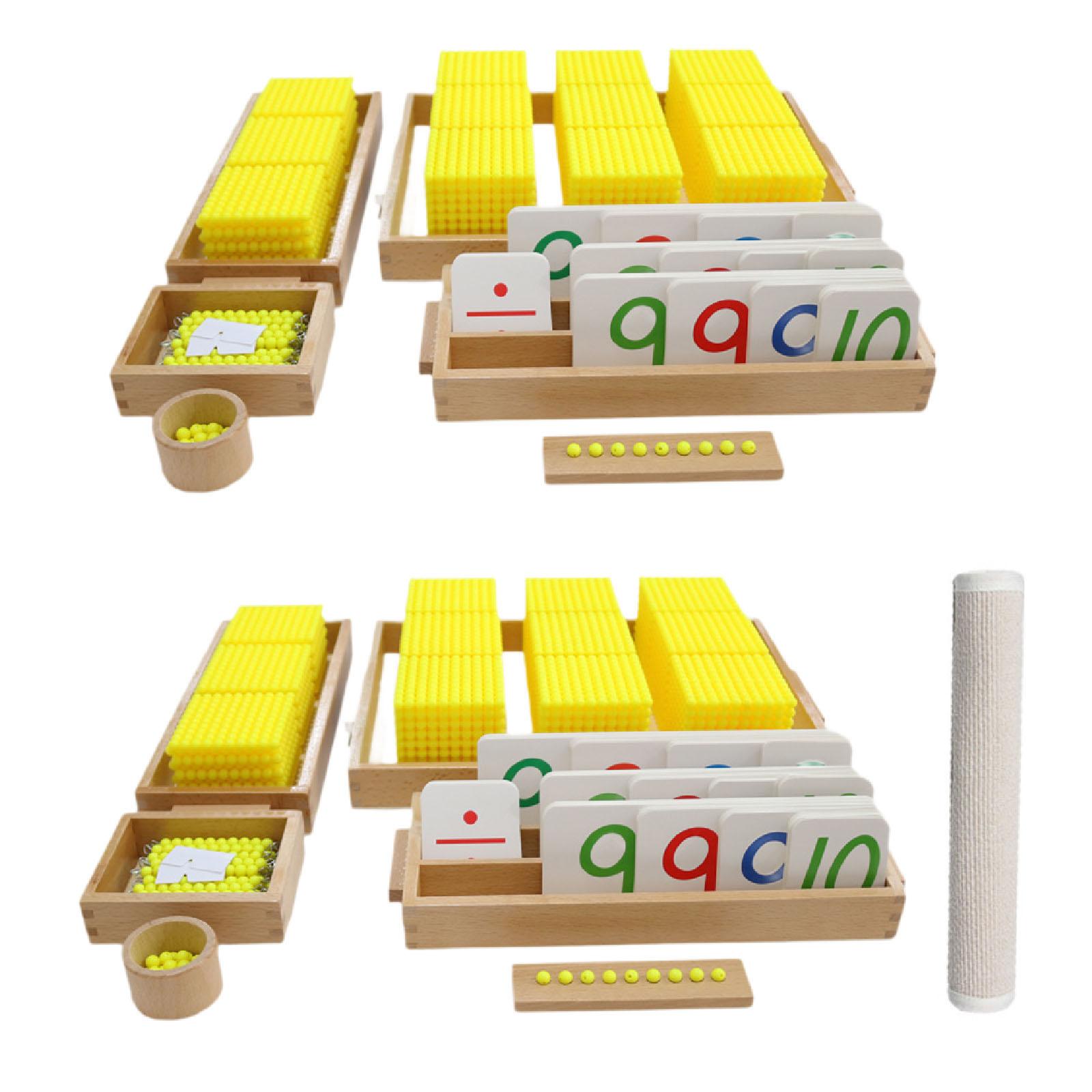 ของเล่นคณิตศาสตร์แบบมอนเตสซอรี - Kids Education System บทวิจารณ์และราคา