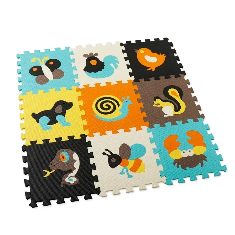 30*30*1 ซม.9 ชิ้นชุดชั้นปริศนา - Kids Educational Mat บทวิจารณ์และราคา