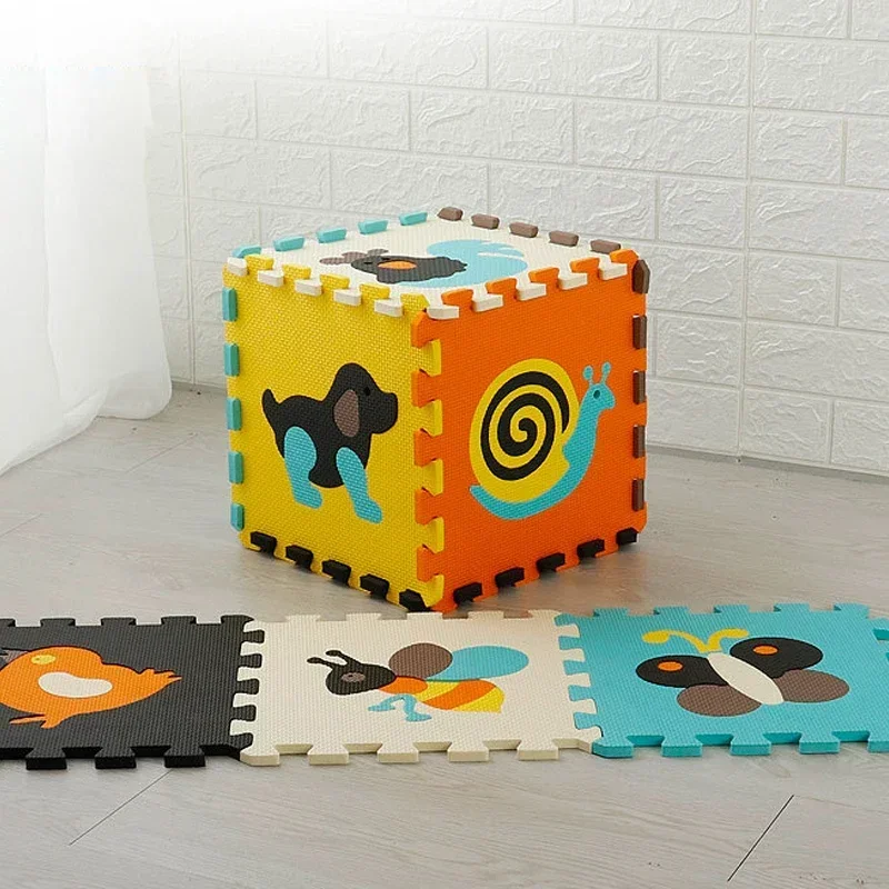 30*30*1 ซม.9 ชิ้นชุดชั้นปริศนา - Kids Educational Mat บทวิจารณ์และราคา