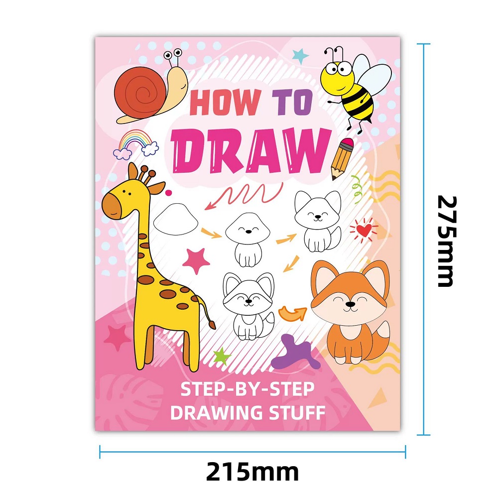 วิธีการวาดสมุดสเก็ตช์ภาพการ์ตู - Educational Cartoon For Kids บทวิจารณ์และราคา