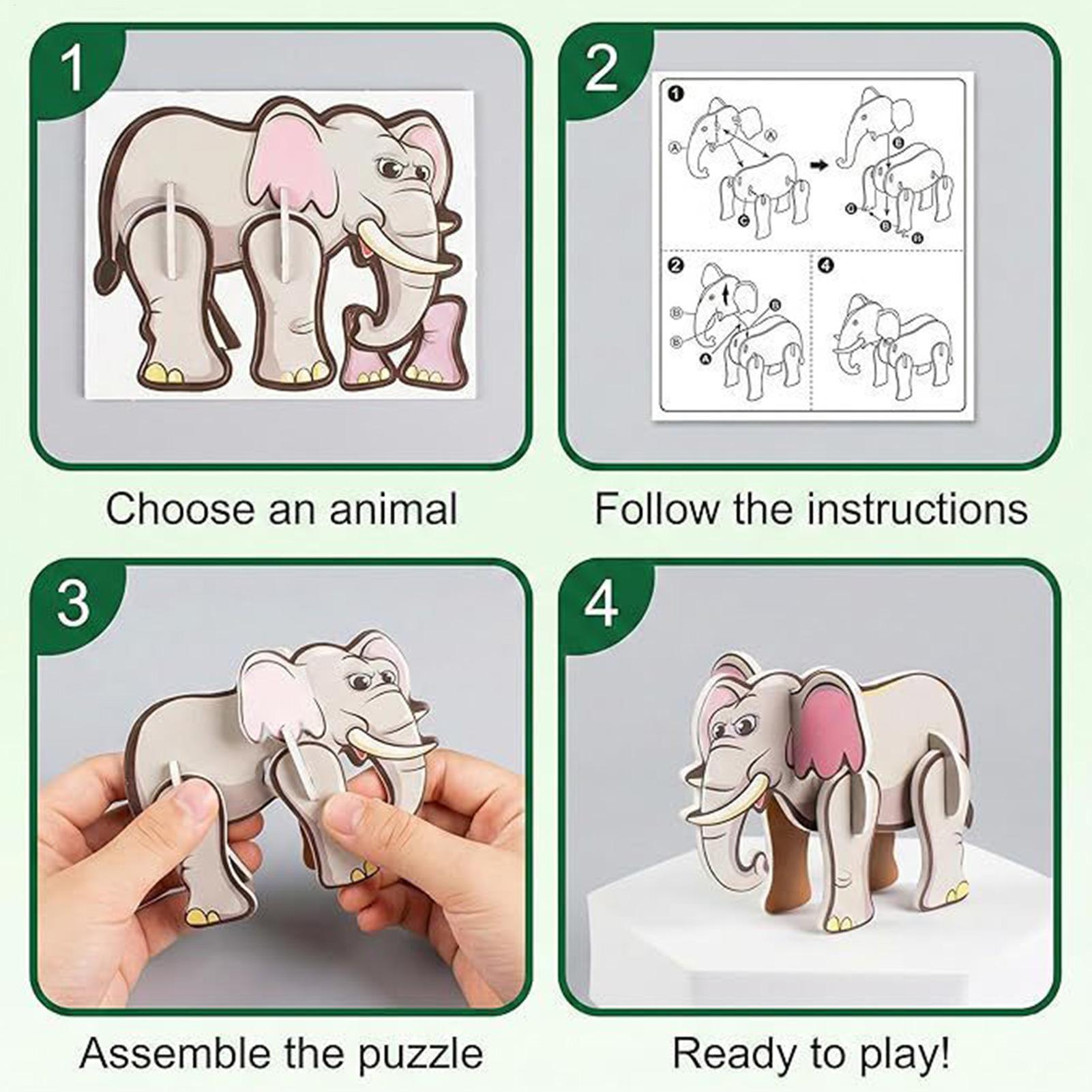 ปริศนาการ์ตูน 3 มิติสำหรับเด็ก - Educational Cartoon For Kids บทวิจารณ์และราคา