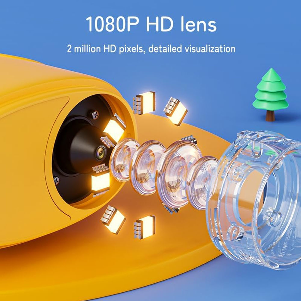 กล้องจุลทรรศน์พกพา 1000X สำหรั - Kids Education Video บทวิจารณ์และราคา
