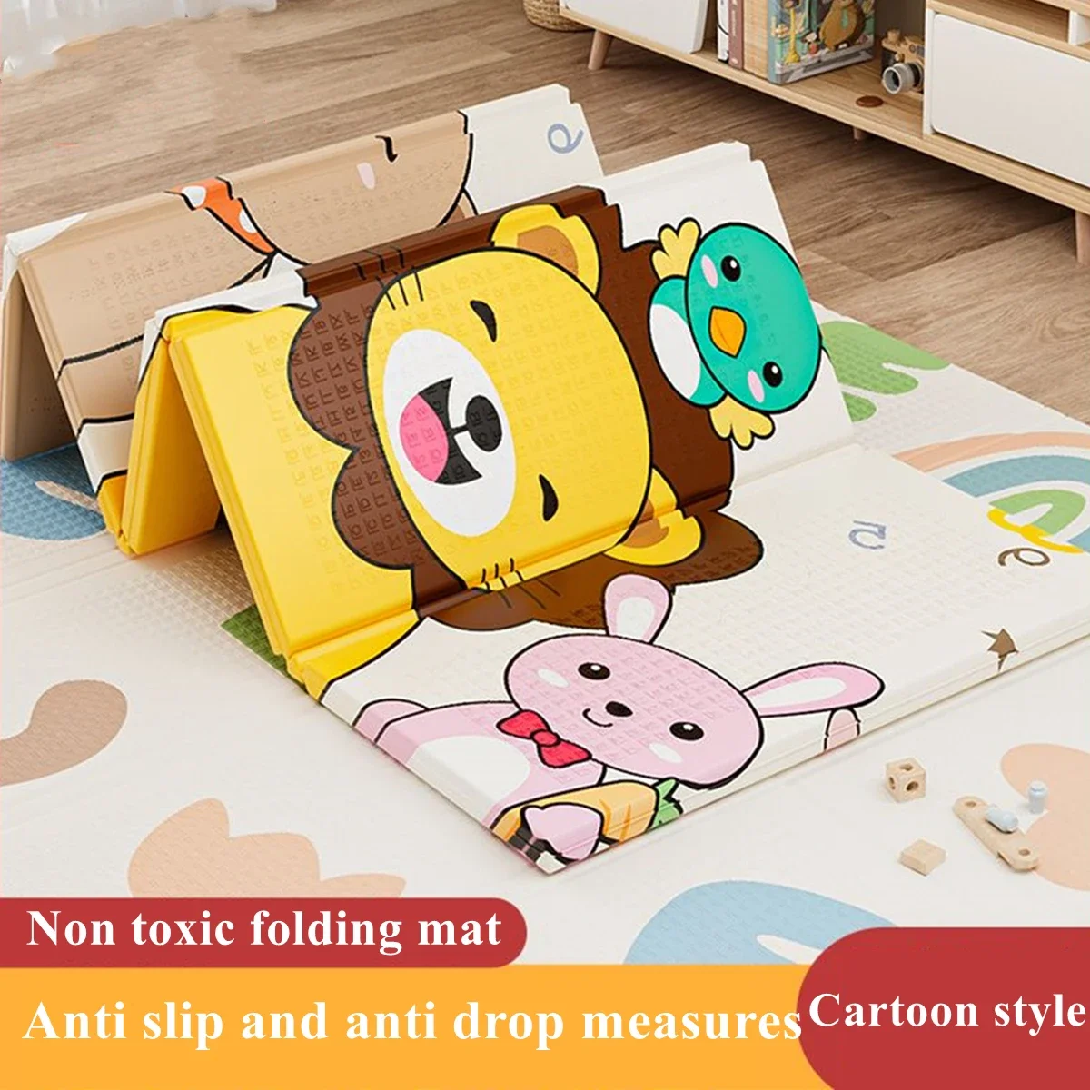 แผ่นรองคลานเด็กแบบพับได้ XPE ผ - Kids Educational Mat บทวิจารณ์และราคา