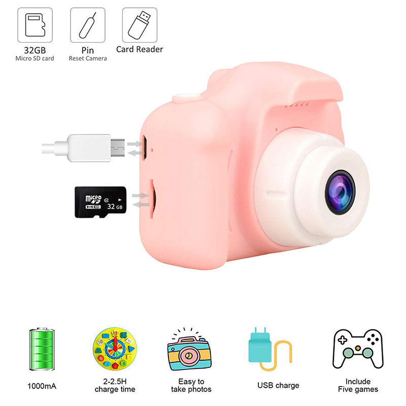 กล้องของเล่นเด็ก มินิ HD กล้อง - Kids Education Video บทวิจารณ์และราคา