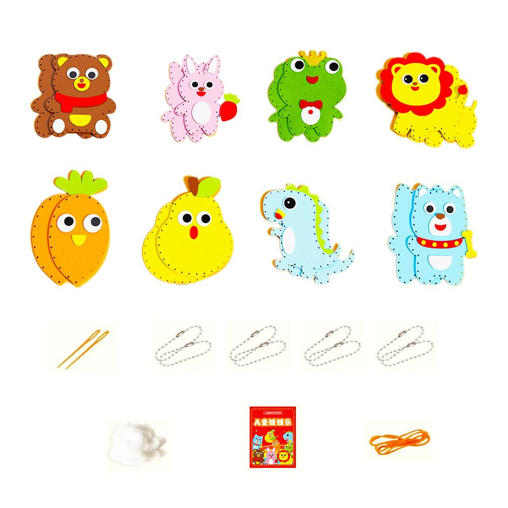 ชุดเย็บผ้า EVA DIY ตุ๊กตาหมีกร - Educational Cartoon For Kids บทวิจารณ์และราคา