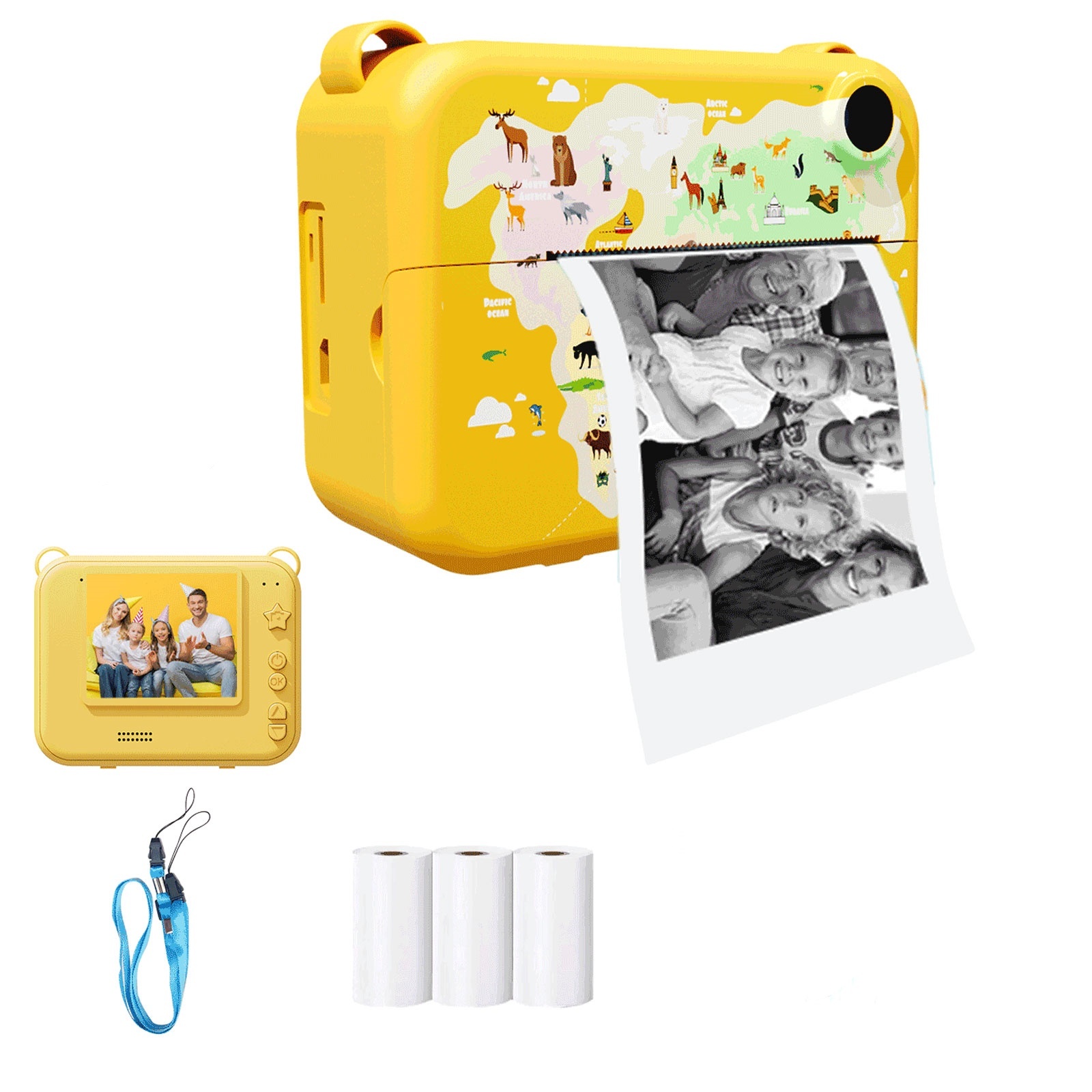 กล้องถ่ายภาพของเด็กดิจิตอลสำหร - Kids Education Video บทวิจารณ์และราคา