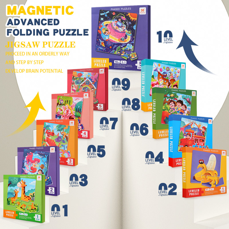 ตัวต่อแม่เหล็กไม้ลายการ์ตูน หน - Educational Cartoon For Kids บทวิจารณ์และราคา