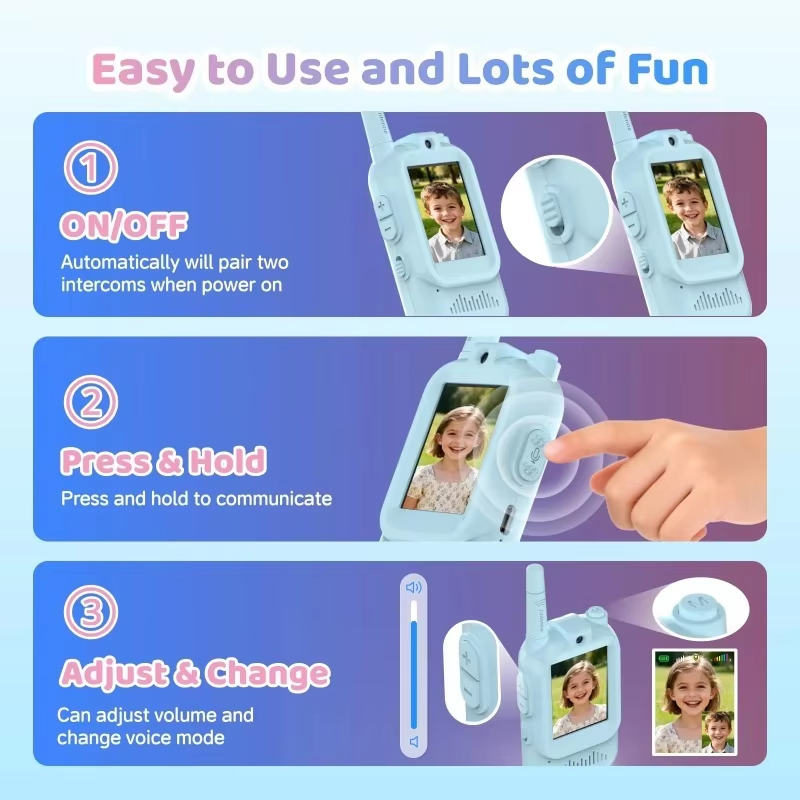วิทยุสื่อสารสำหรับเด็ก 2 เครื่ - Kids Education Video บทวิจารณ์และราคา