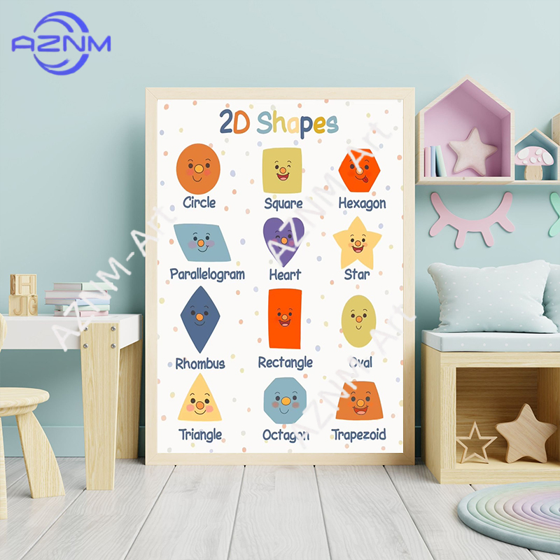 มอนเตสซอรี่ โปสเตอร์ภาพพิมพ์ศิ - Kids Yoga Education บทวิจารณ์และราคา