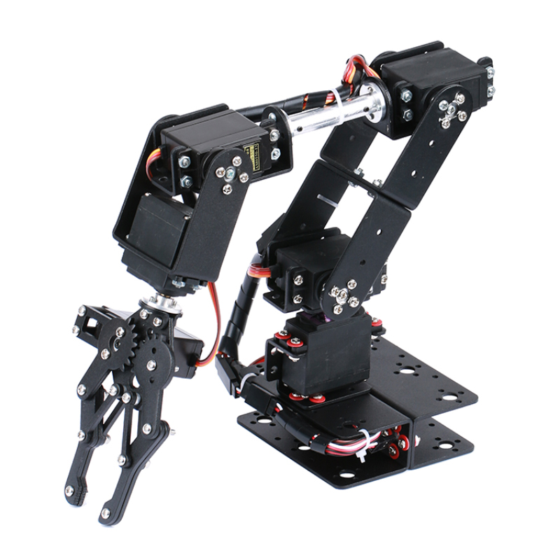ไอน้ํา DIY 6 DOF หุ่นยนต์โลหะ  - Coding Robot Toy บทวิจารณ์และราคา