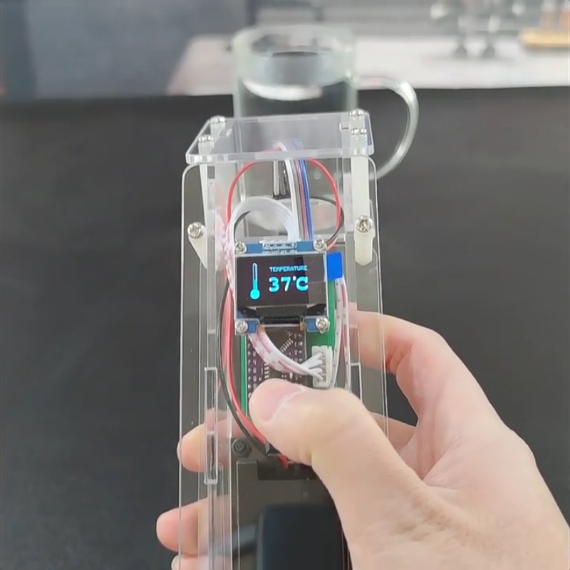 เครื่องวัดอุณหภูมิหน้าผากอะคริ - Coding Robot Toy บทวิจารณ์และราคา