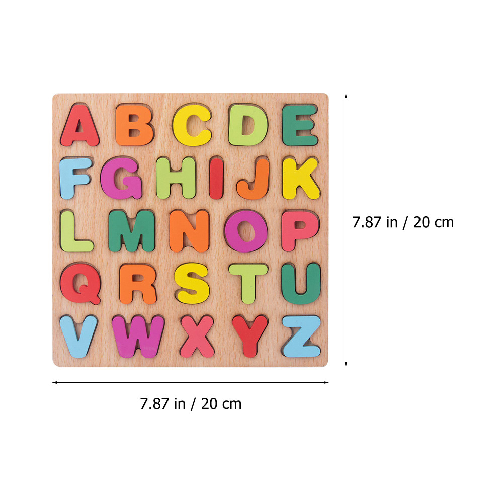 ชุดปริศนาไม้ตัวเลขและตัวอักษรส - Abc Kids Early Education บทวิจารณ์และราคา
