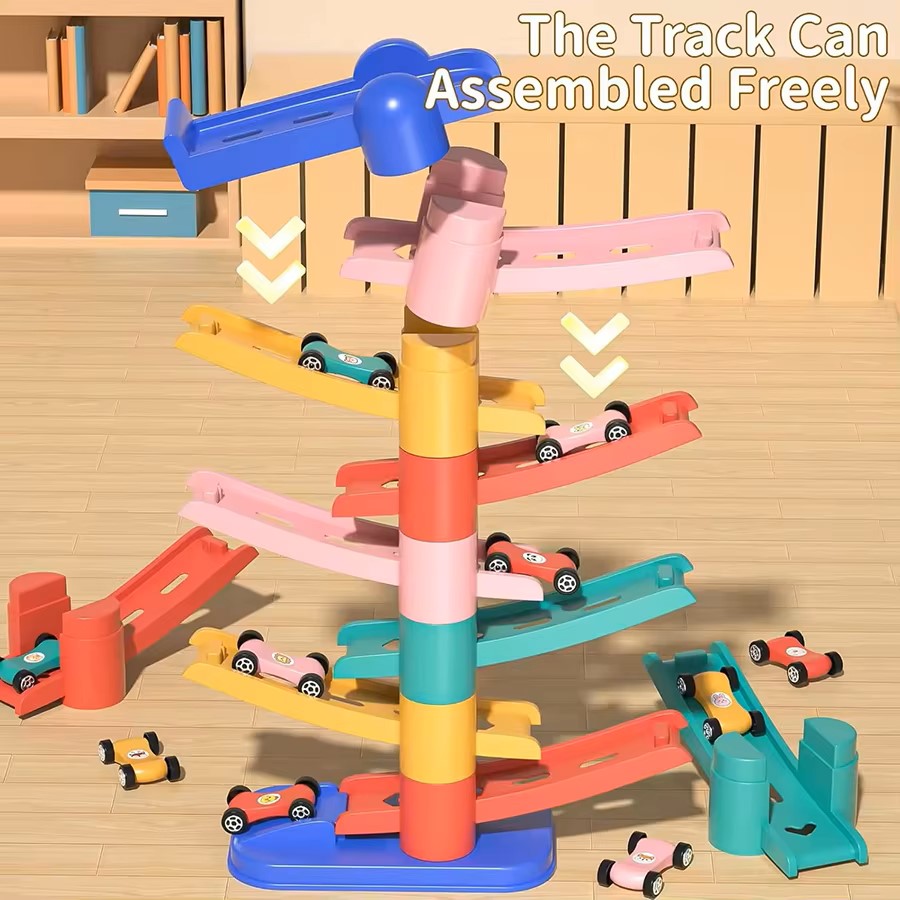 ชุดรางรถแรงโน้มถ่วง DIY, ของเล - Kids Education Material บทวิจารณ์และราคา