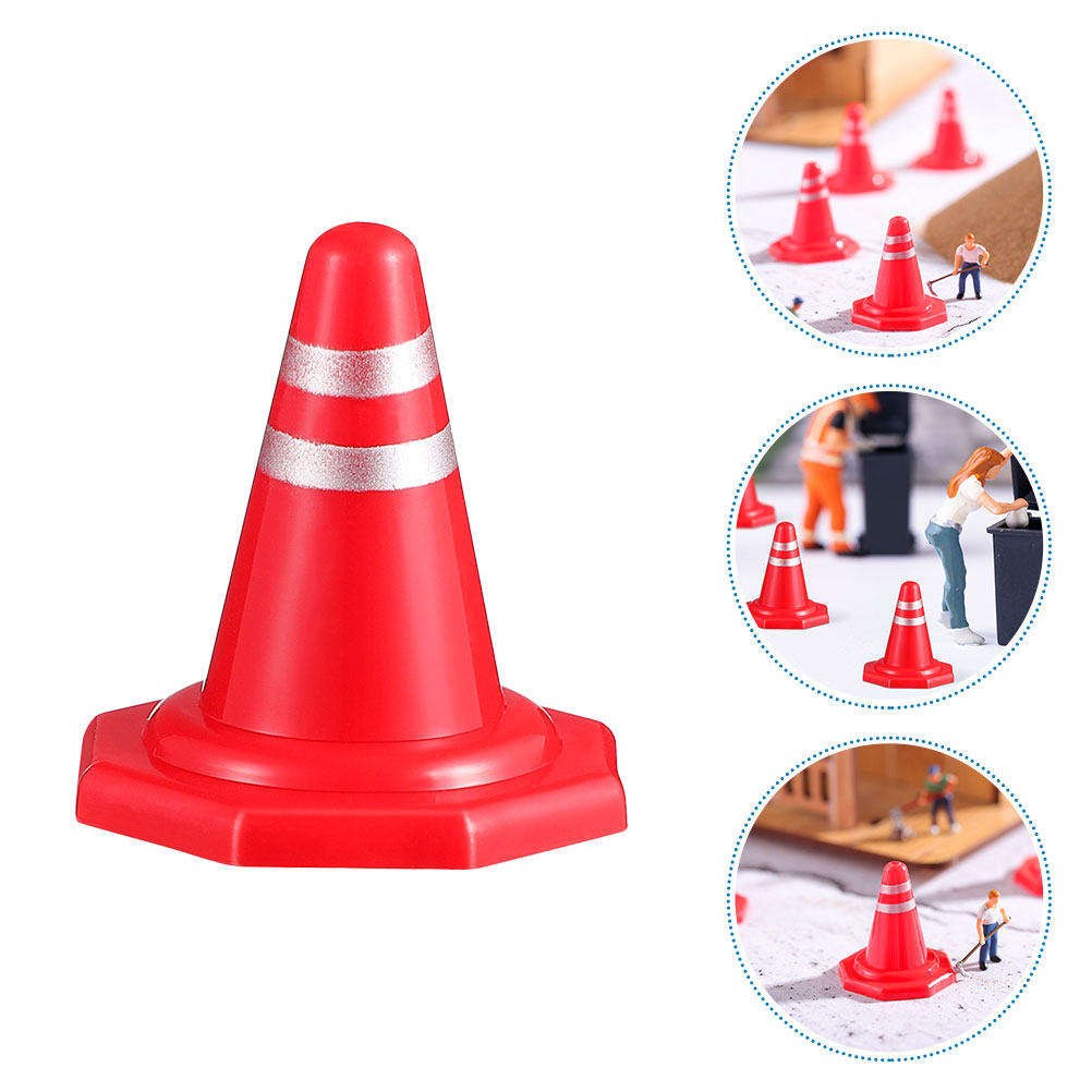 กรวยจราจรขนาดเล็ก 24 ชิ้น สีแด - Kids Education Material บทวิจารณ์และราคา