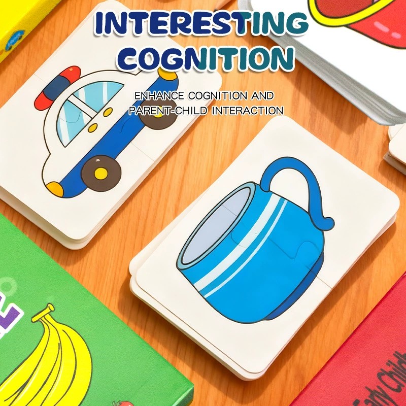 ของเล่นตัวต่อการ์ดจับคู่ 32 ชิ - Educational Cartoon For Kids บทวิจารณ์และราคา