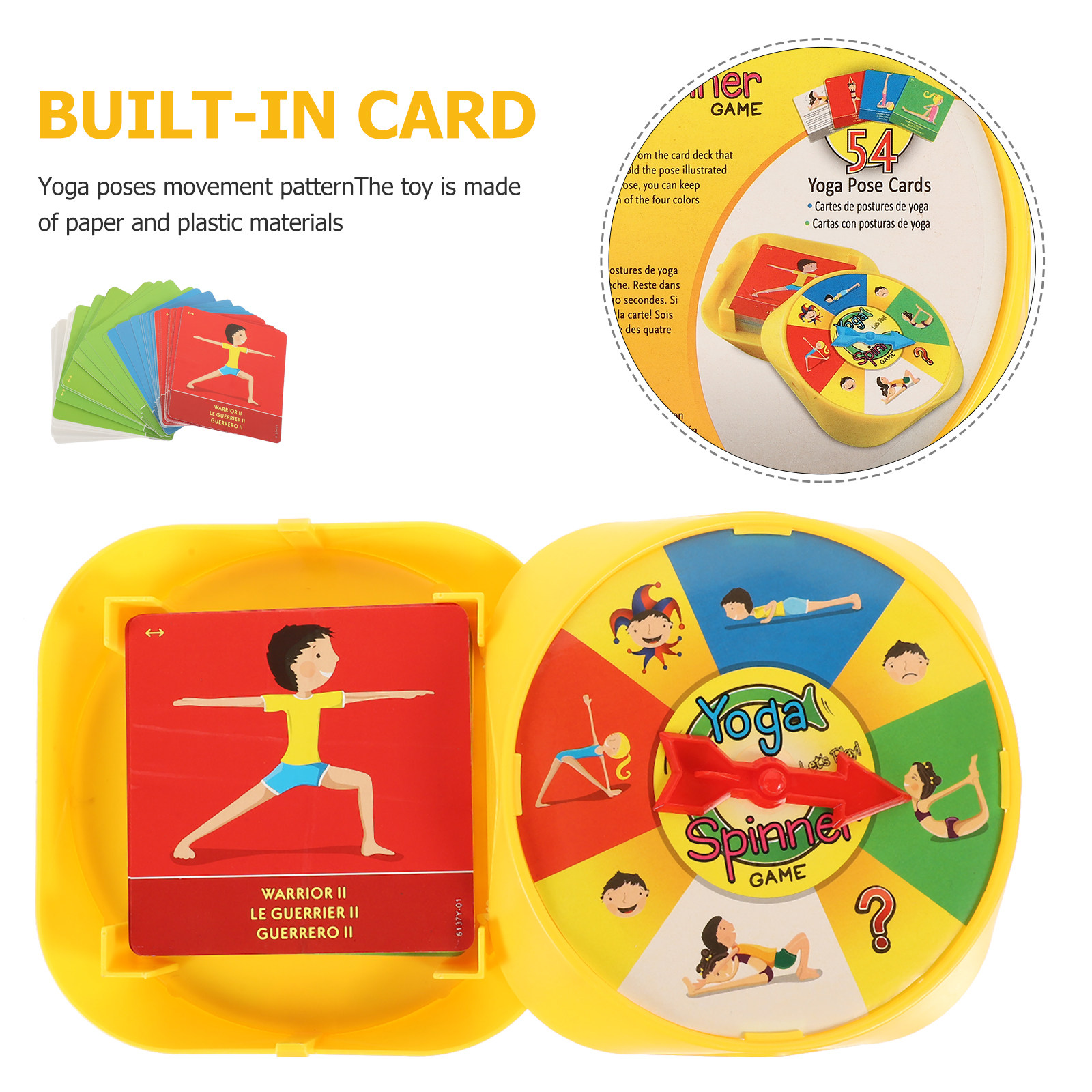 ชุดเกมกีฬาโยคะแบบอินเทอร์แอคที - Kids Yoga Education บทวิจารณ์และราคา