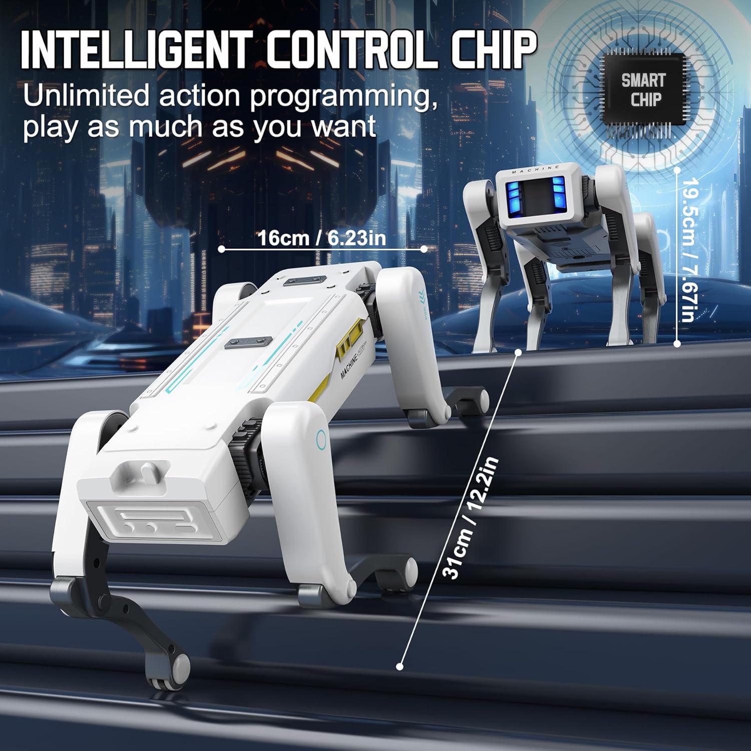 RC หุ่นยนต์สุนัขอัจฉริยะอเนกปร - Coding Robot Toy บทวิจารณ์และราคา