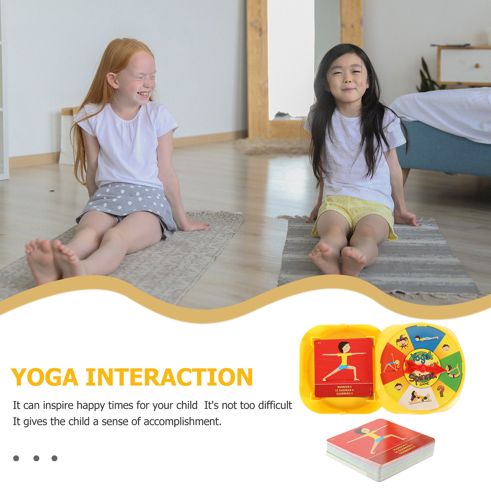 ชุดเกมโยคะแบบอินเทอร์แอคทีฟสำห - Kids Yoga Education บทวิจารณ์และราคา