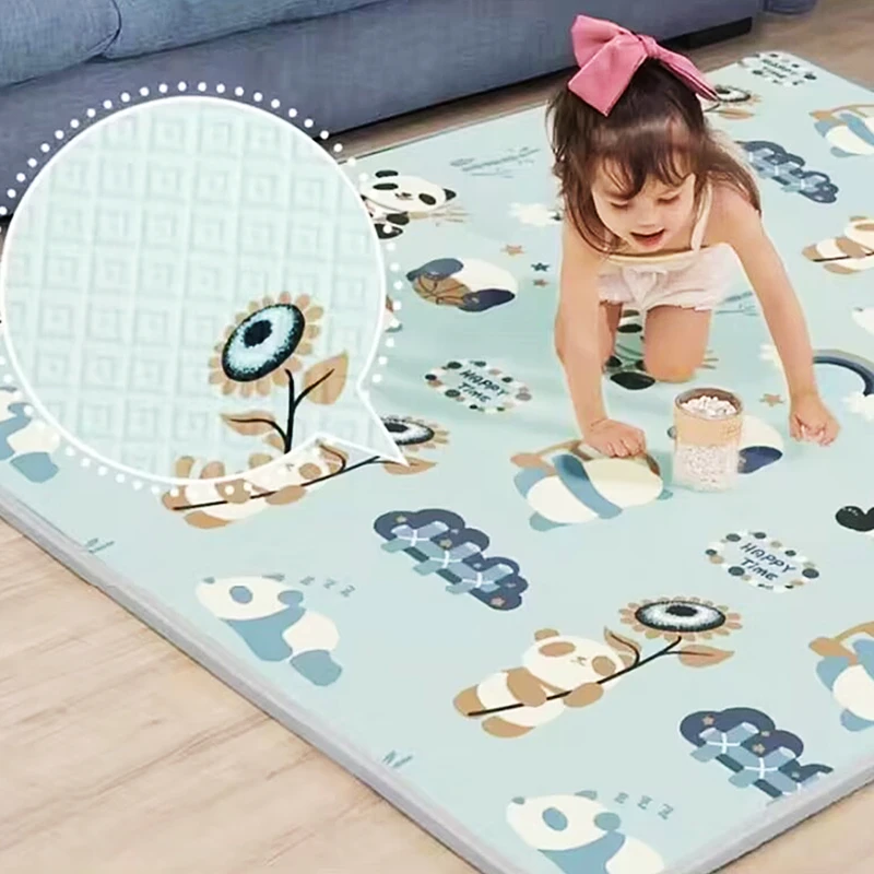 แผ่นรองคลานเด็กแบบต่อพิมพ์ลายก - Kids Educational Mat บทวิจารณ์และราคา