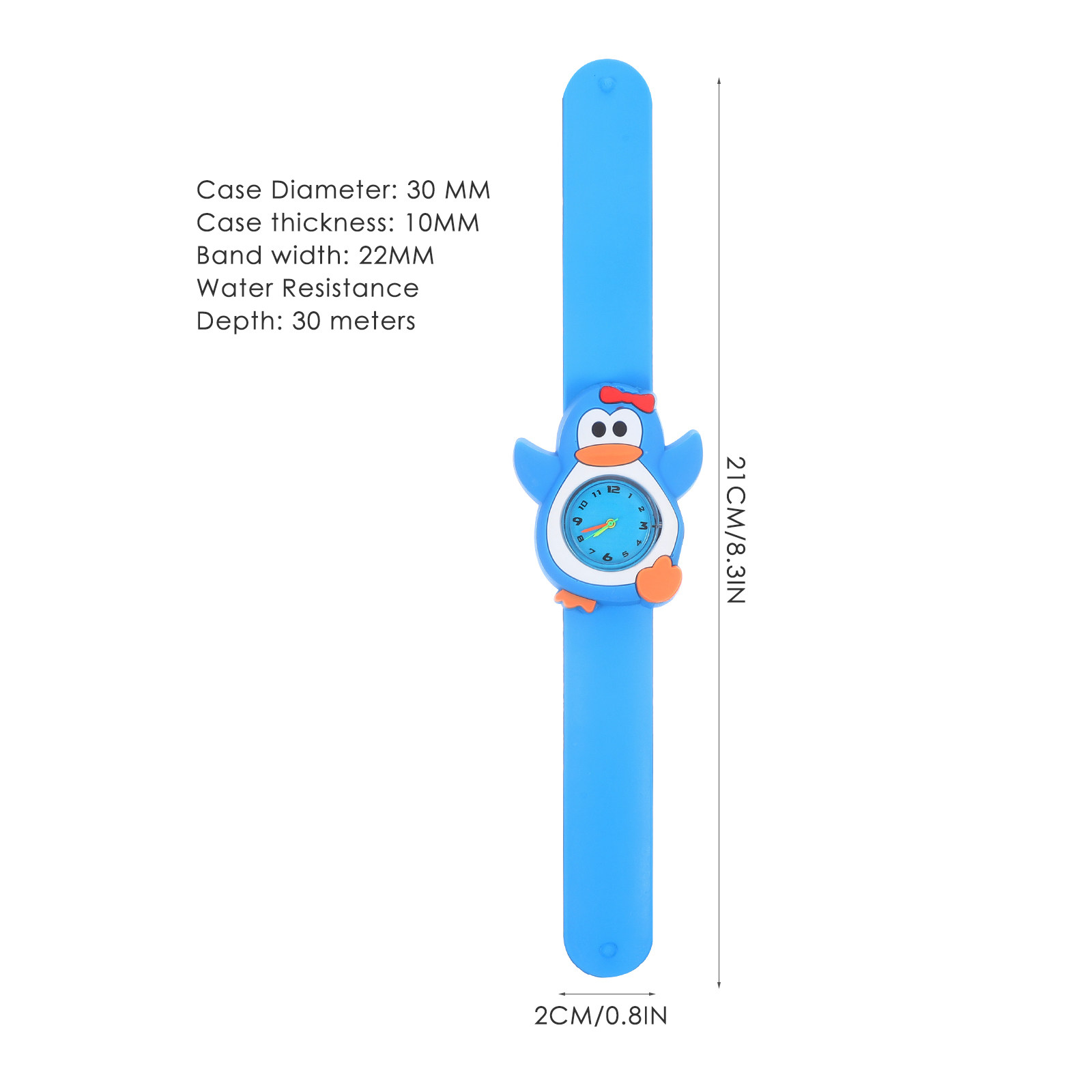 นาฬิกาข้อมือเด็กการ์ตูนซิลิโคน - Education Kids Ru บทวิจารณ์และราคา