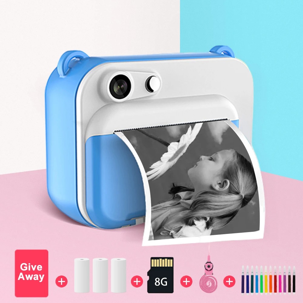 กล้องเด็กพร้อมพิมพ์ กล้องพิมพ์ - Japanese Kids Education บทวิจารณ์และราคา